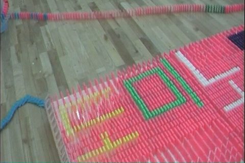 가평초교_발명영재반 도미노페스티발 사진 13