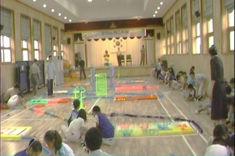 가평초교_발명영재반 도미노페스티발 사진 9