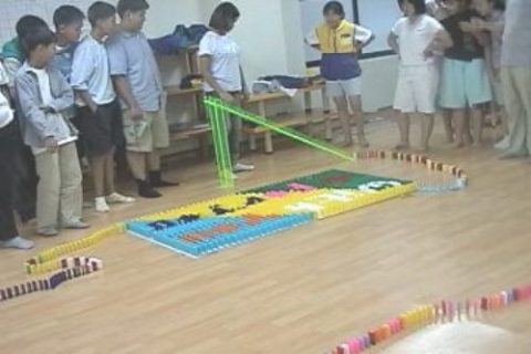 청소년적십자 전국캠프 도미노게임3차,4차 사진 3