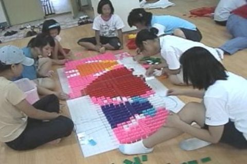 청소년적십자 전국캠프 도미노게임3차,4차 사진 7