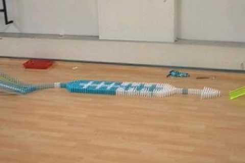 전국캠프 학생지도자 도미노게임 사진 2