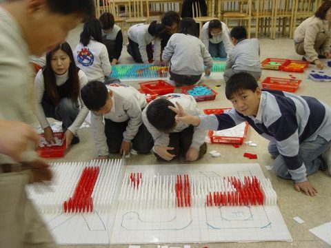 의정부초 어린이적십자 도미노게임 사진 6