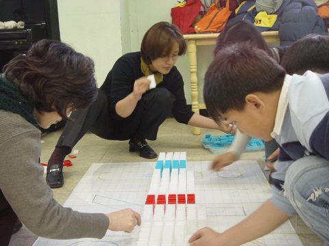 의정부초 어린이적십자 도미노게임 사진 10
