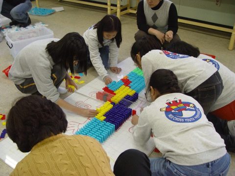 의정부초 어린이적십자 도미노게임 사진 14