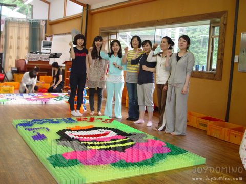 참진한의원 전직원 워크샵 도미노 프로그램 2010.05 사진 6