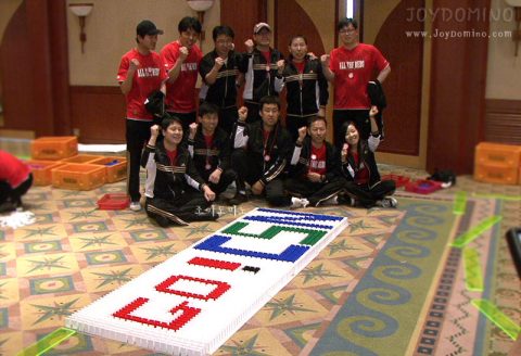 한솔CSN 창립 16주년 행사  도미노 프로그램 2010.06 사진 1