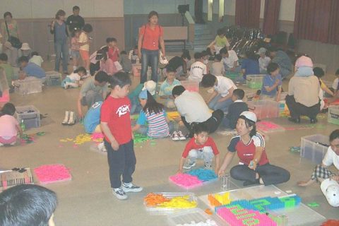2003년 수원어린이한마당 가족도미노게임 사진 4