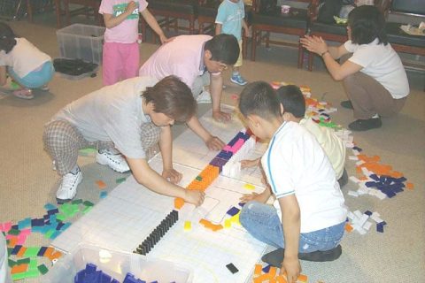 2003년 수원어린이한마당 가족도미노게임 사진 5