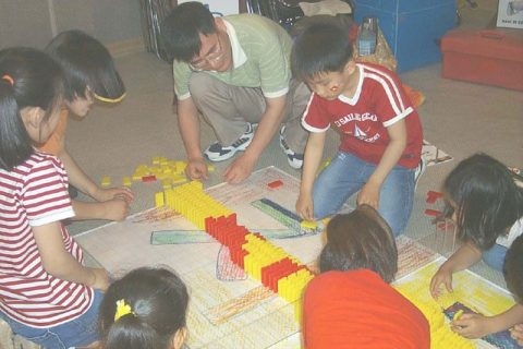 2003년 수원어린이한마당 가족도미노게임 사진 6