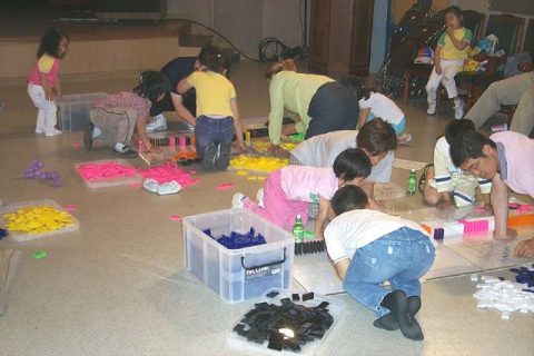 2003년 수원어린이한마당 가족도미노게임 사진 9