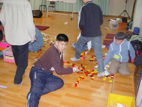 성도교회 중등부 동계수련회 도미노게임 사진 10