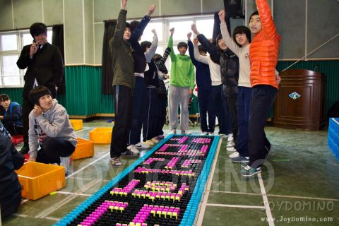 강원사북고 / 전교생 축제 21회 산목고예술제 도미노 2010.12 사진 8