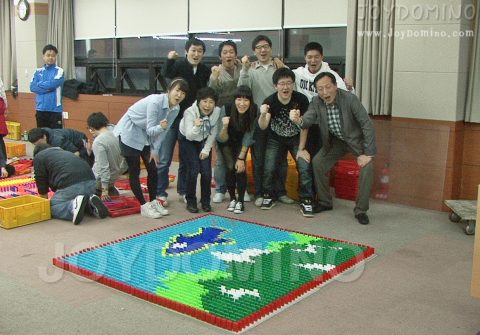 (주)인큐브테크 / 직원 워크샵 65명 /소통활성화 도미노 2011.04 사진 9