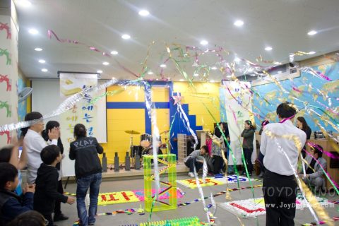 은혜교회 / 아동부 중등부 도미노 프로그램 2011.05 사진 13