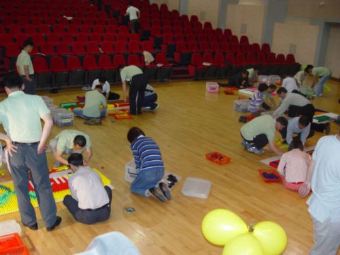 전국 청소년수련시설 담당 공무원 연수회 도미노게임 사진 3
