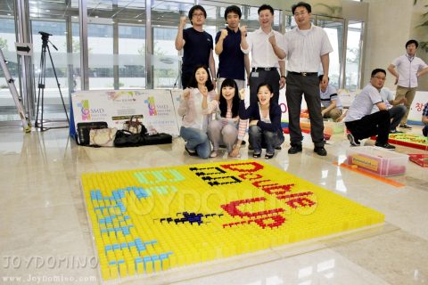 삼성 모바일 디스플레이 / Fist one Festival 화합의 도미노 사진 7
