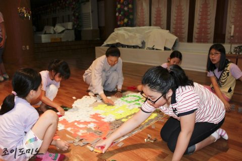 대한불교 천태종 / 관문사 여름 불경학교 도미노 2011.07 사진 12