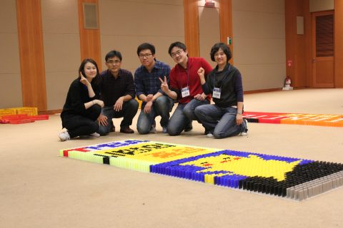 KAIST 경영대학 신입 WORKSHOP 2013 -1 소통활성화 도미노 사진 2