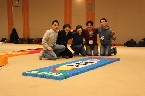 KAIST 경영대학 신입 WORKSHOP 2013 -1 소통활성화 도미노 사진 5