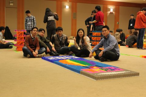 KAIST 경영대학 신입 WORKSHOP 2013 -1 소통활성화 도미노 사진 6