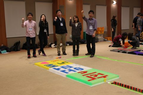 KAIST 경영대학 신입 WORKSHOP 2013 -1 소통활성화 도미노 사진 7