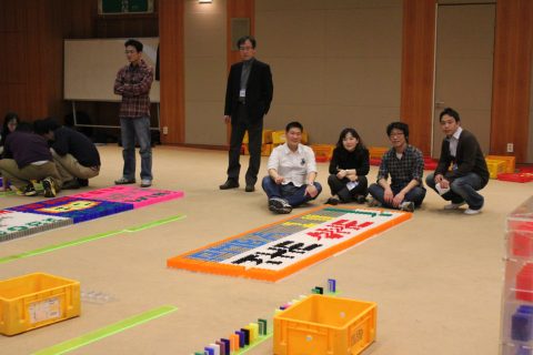 KAIST 경영대학 신입 WORKSHOP 2013 -2 소통활성화 도미노 사진 10