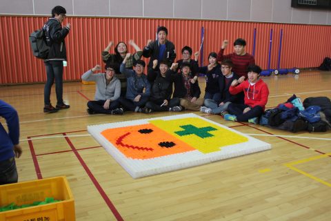 2013 인천대학교 공과대 신입생 어울림마당 도미노 미션-1 사진 6