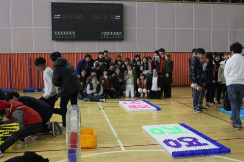 2013 인천대학교 공과대 신입생 어울림마당 도미노 미션-1 사진 9