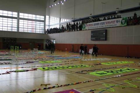 2013 인천대학교 공과대 신입생 어울림마당 도미노 미션-2 사진 11