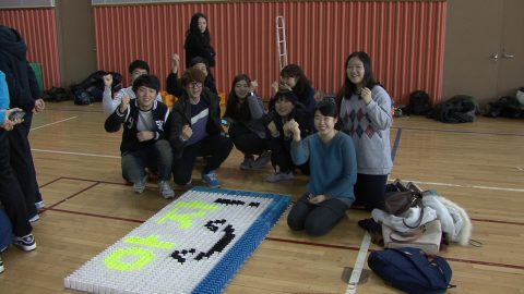 2013 인천대학교 공과대 신입생 어울림마당 도미노 미션-2 사진 2