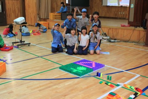 2013 효자초등학교 스카우트 활동 도미노 프로그램 사진 6