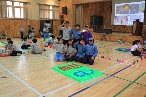 2013 효자초등학교 스카우트 활동 도미노 프로그램 사진 7