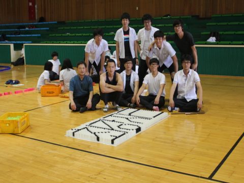강릉정보고등학교 축제 도미노 사진 4