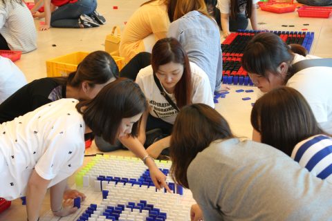 삼성 디스플레이 FAB2B 소통활성화 조직력 강화 도미노 사진 5