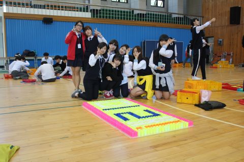 2013 한샘고 진로 탐색 주간 도미노 프로그램 사진 11