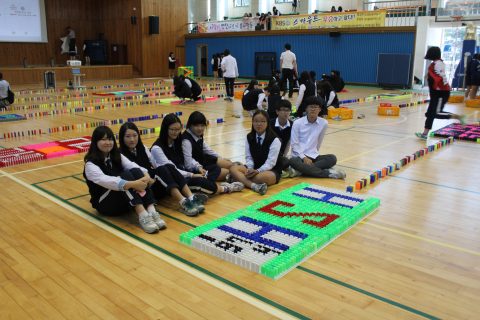 2013 한샘고 진로 탐색 주간 도미노 프로그램 1~6차 사진 6