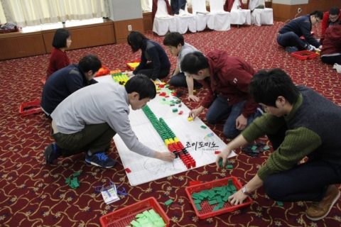 롯데주류 신입사원 조직활성화 5대 혁신과제 실천 도미노게임 사진 4