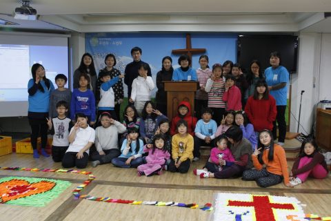 2014 염산교회 유년부 도미노게임 사진 14