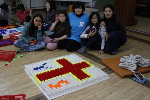 2014 염산교회 유년부 도미노게임 사진 6