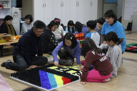 2014 염산교회 유년부 도미노게임 사진 9