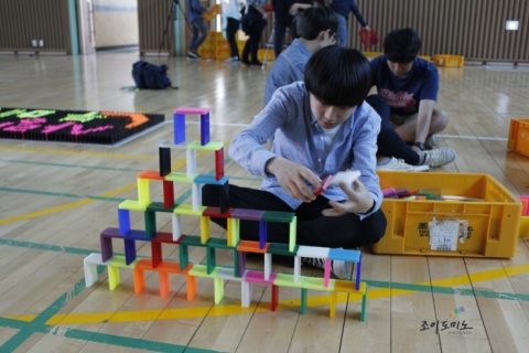 2014.05 수택고등학교 찾아오는 도미노 프로그램 사진 11