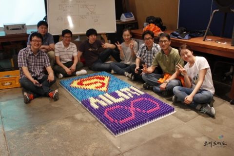 유한킴벌리 2014년 목표달성 워크샵 도미노프로그램 사진 11