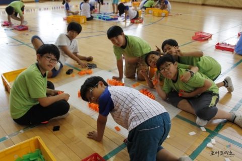 안현초등학교 아람단 도미노 프로그램 사진 13