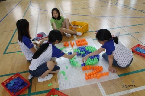 안현초등학교 아람단 도미노 프로그램 사진 5