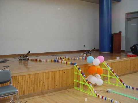 2005 국제 청소년 캠프 한마음 도미노 행사 (2) 사진 1
