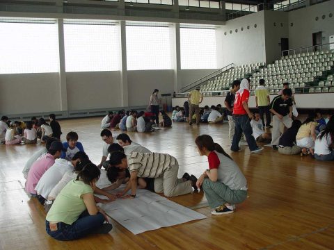 2005세계평화축전 자원봉사자 한마음 도미노게임 (3) 사진 1
